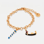 Bracciale in Metallo  con gondola veneziana - BYSIMON gioielli