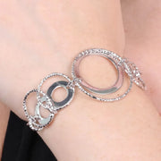 Bracciale in Metallo cerchi ad incastro
