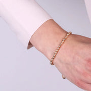 Bracciale in Metallo maglia palline