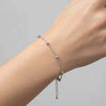 Bracciale in Metallo catena con palline