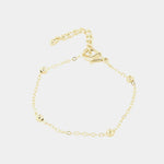 Bracciale in Metallo catena con palline - BYSIMON gioielli