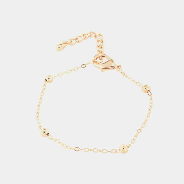 Bracciale in Metallo catena con palline