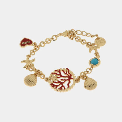 Bracciale stile marino con coralli e conchiglie | gioielli con conchiglie | BYSIMON