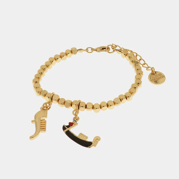 Bracciale in Metallo con gondola veneziana - BYSIMON gioielli
