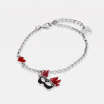 Bracciale in Metallo con maschera veneziana - BYSIMON gioielli