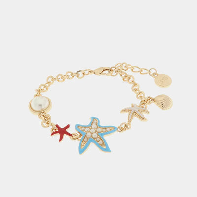 Bracciale con stelle marine e conchiglie | gioielli con conchiglie | BYSIMON