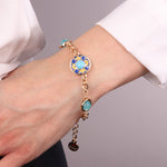 Bracciale in Metallo con maiolica SICILY - gioiello BySimon