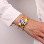 Bracciale in Metallo con sole nella luna e stelle - BYSIMON gioielli