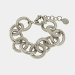 Bracciale in Metallo con catene intrecciate