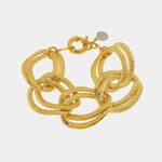 Bracciale in Metallo con catene intrecciate