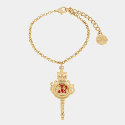 Bracciale con ampolla San Gennaro | gioielli portafortuna napoletani | BYSIMON