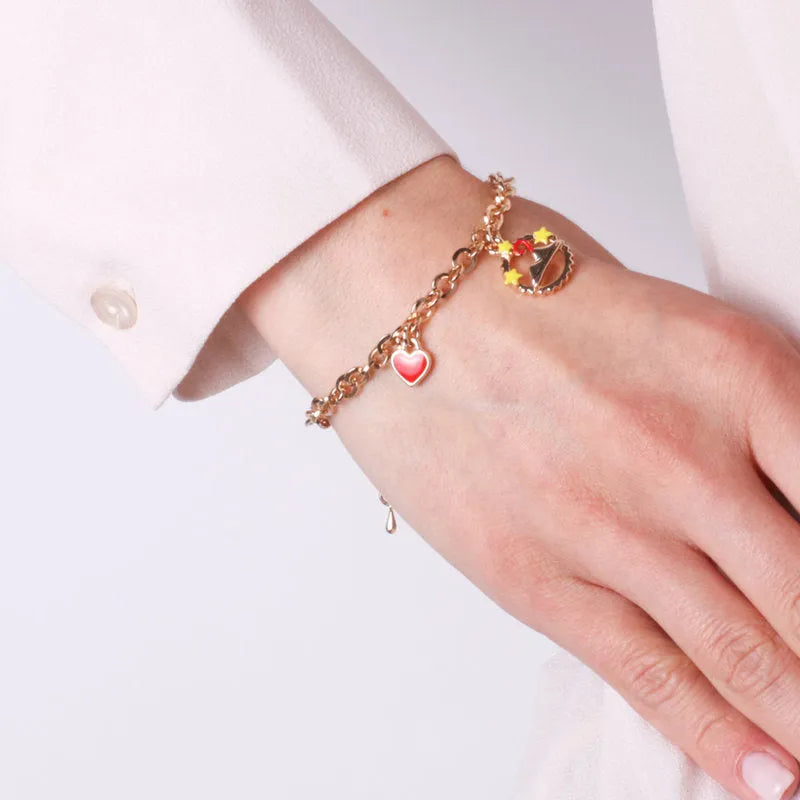 Bracciale in Metallo con Vesuvio - BYSIMON gioielli