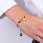 Bracciale in Metallo con limoni - BYSIMON gioielli