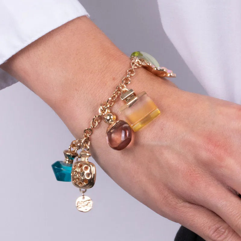 Bracciale in Metallo con profumi colorati