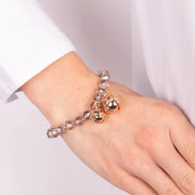 Bracciale in Metallo con sonagli e pietre