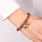Bracciale in Metallo con sonagli e pietre