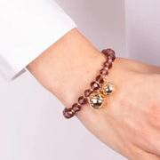 Bracciale in Metallo con sonagli e pietre