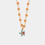 Collana in Metallo con stella marina
