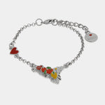 Bracciale in Metallo con sicilia e limoni SICILY - gioiello BySimon