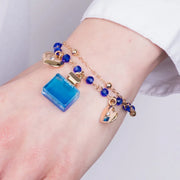 Bracciale in Metallo con perle e profumi