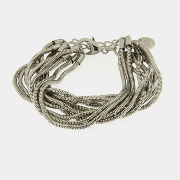 Bracciale in Metallo multifilo - BYSIMON gioielli