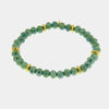 Bracciale in Metallo con sfere verde