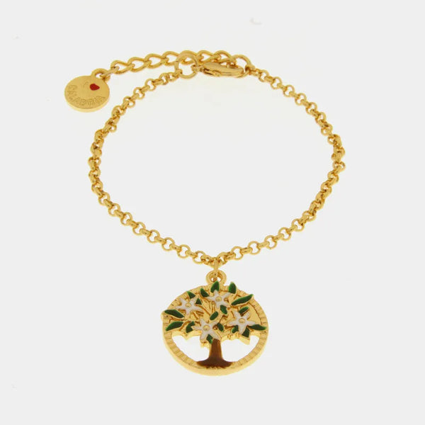Bracciale in Metallo con albero - BYSIMON gioielli