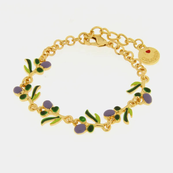 Bracciale in Metallo con olive - BYSIMON gioielli