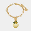 Bracciale in Metallo con bottiglina e limoni