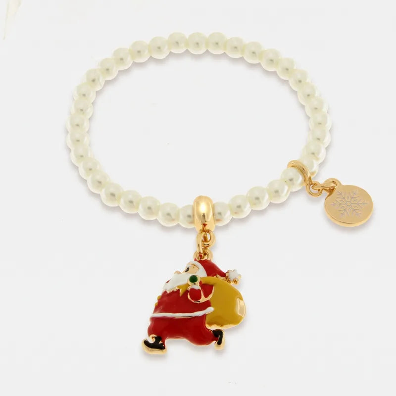 Bracciale in Metallo con babbo natale