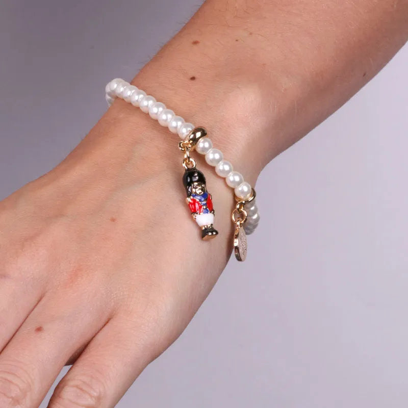 Nutcracker Metal Bracelet with Black Hat