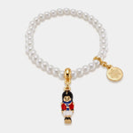 Bracciale in Metallo con schiaccianoci con cappello nero
