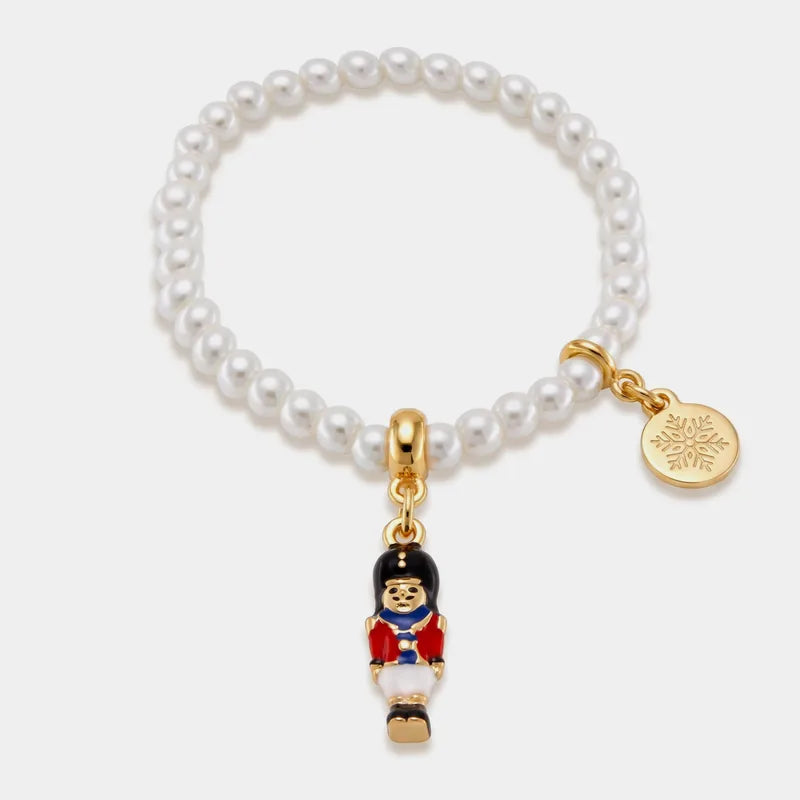 Bracciale in Metallo con schiaccianoci con cappello nero