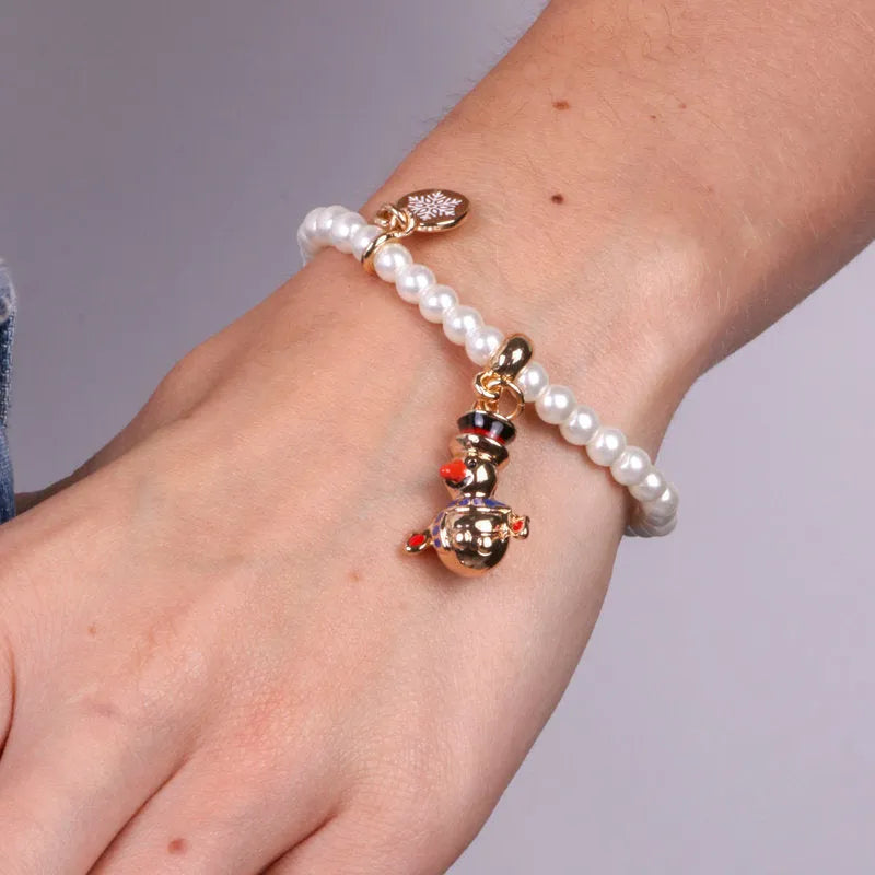 Snowman Metal Bracelet