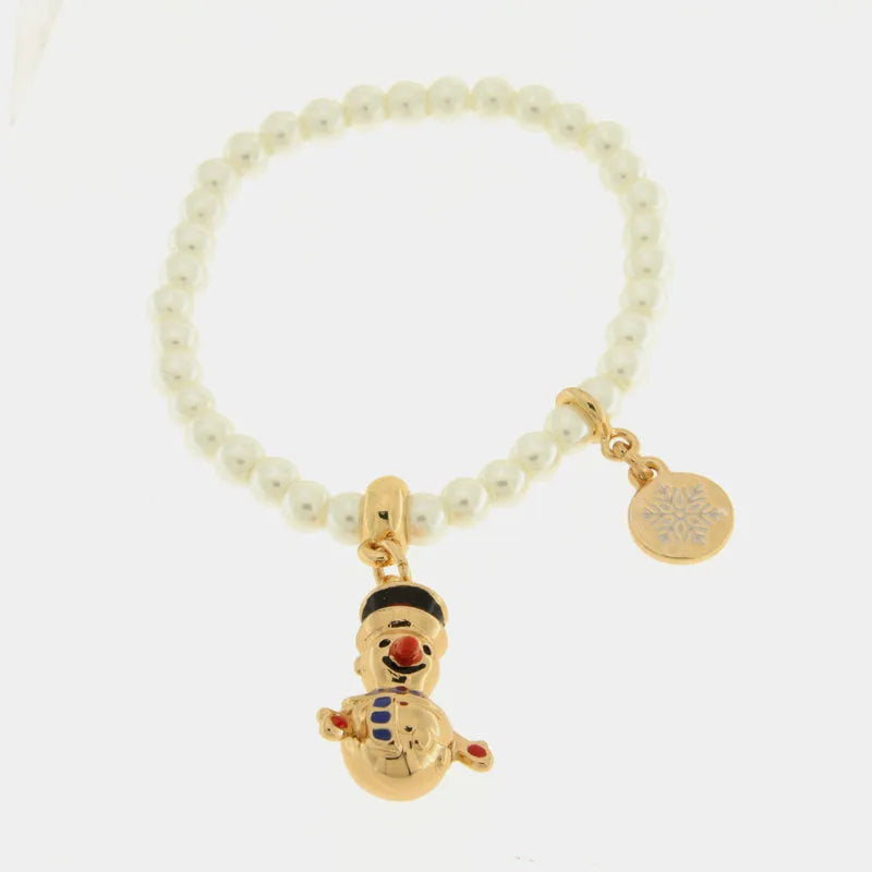 Snowman Metal Bracelet