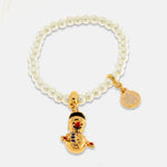 Bracciale in Metallo con pupazzo di neve