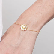 Bracciale in Metallo sole zirconato