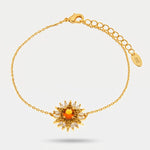 Bracciale in Metallo sole zirconato - BYSIMON gioielli