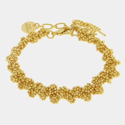 Bracciale in Metallo con perline intrecciate AMOVENEZIA - gioiello BySimon