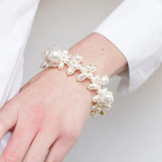 Bracciale in Metallo con perle