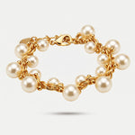 Bracciale in Metallo con perle - BYSIMON gioielli