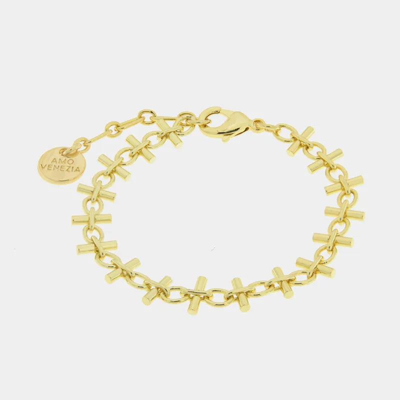 Bracciale in Metallo a catena