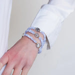 Bracciale in Metallo multifilo con cristalli AMOVENEZIA - gioiello BySimon