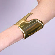 Bracciale in Metallo rigido liscio gold