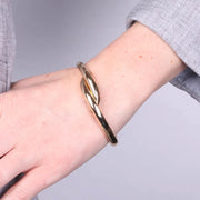 Bracciale in Metallo intrecciato gold