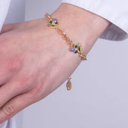 Bracciale in Metallo con olive