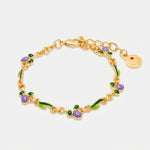 Bracciale in Metallo con olive - BYSIMON gioielli
