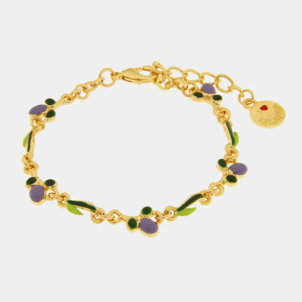 Bracciale in Metallo con olive - BYSIMON gioielli