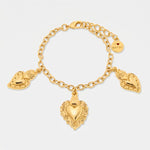 Bracciale in Metallo cuore sacro - BYSIMON gioielli