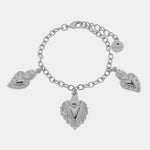 Bracciale in Metallo cuore sacro - BYSIMON gioielli